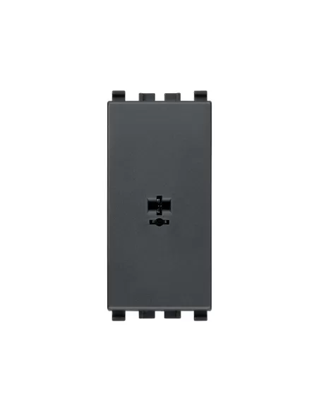 Vimar 20334 Prise à souder 2P Point-Line Gris