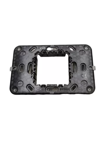 Vimar 20612 Support pour 2 modules centraux avec vis