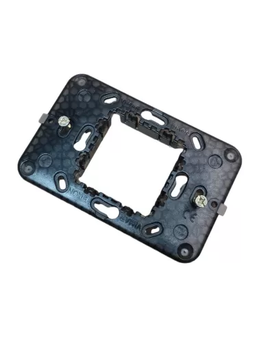 Vimar 20612 Support pour 2 modules centraux avec vis