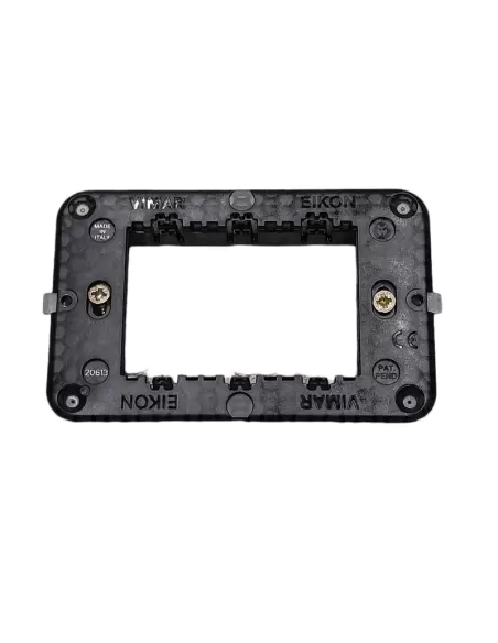 Vimar 20613 Support 3 Modules Screws Eikon Series