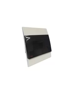 Abb IP40 flush-mounted switchboard 4 modules with smoked door 1sl2024a00 2