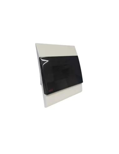 Abb IP40 flush-mounted switchboard 4 modules with smoked door 1sl2024a00