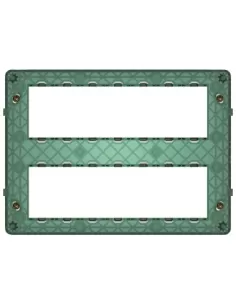 Vimar 14620 14-Module Support with Screws, Plana Series