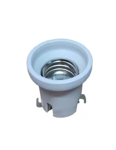 Vimar Portalampada E40 Porcellana Con Staffa Dritta Bianco 02187 Accessori