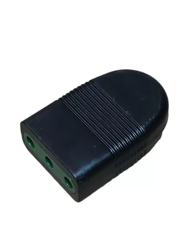 Vimar 01029 2P T 16A P17/11 Axial Black Socket