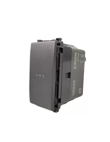 Vimar 20105 Deviatore 1P 16Ax Assiale Grigio