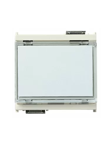 Vimar Idea 16190.B Namensschild-Taste, 1P, Nr. 10 A, 12–24 V, Weiß