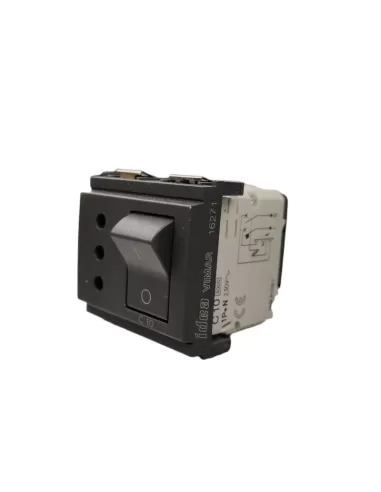Vimar Idea 16271 Presa 2P T 10A P11 Interbl Magnetotermico C10 Grigio