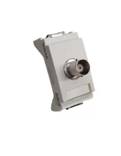 Vimar Idea 16350.SB BNC Connector Socket Soldered Cables White