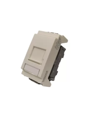 Vimar Idea 16357.B RJ45 Socket 3 Modules Cat5E UTP White