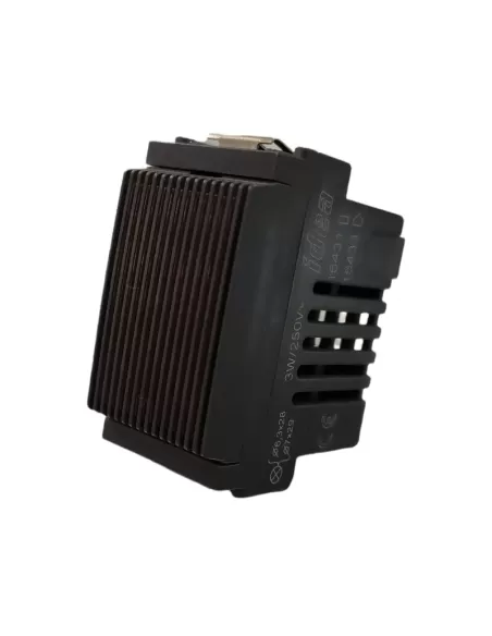 Vimar 16431.R Idea Spy Diffuseur Rouge Gris