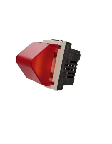 Vimar Idea 16433.RB Voyant prismatique Diffuseur Rouge Blanc