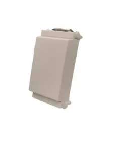 Vimar 16542.B Idea Smooth Front Hole Cover White