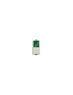 Abb clear button 1p 16a no diffuser green 2csk1025ch