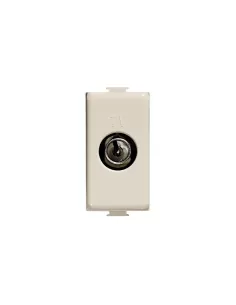 Bticino Magic TT Matix Ivory Pass-Through TV Socket A5173P