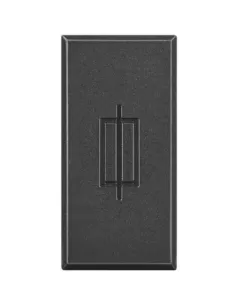 Bticino axolute dark fuse holder for 10a fuse hs4321