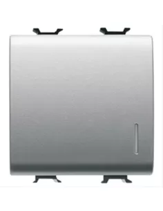 Gewiss button 2m 1p na 16a lightable gw14172 chorus titanium