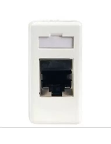 Gewiss RJ45 data connector category 5e FTP gw20243 system white