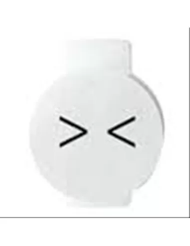 Sistema de cierre de disco de flecha Gewiss gw20593 blanco