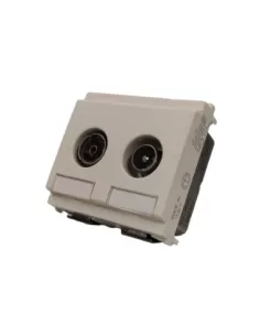 Vimar 16310.05.B Idea Series Direct TV-RD-Sat Socket 5Db 2 Modules White