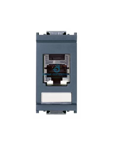 Vimar 16364.2 Rj45 Panduit 5 Stp Buchse Grey Idea Series