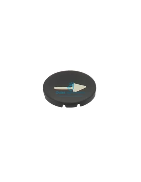 Eaton M22-xd-s-x7 black cap with arrow for flat pushbutton