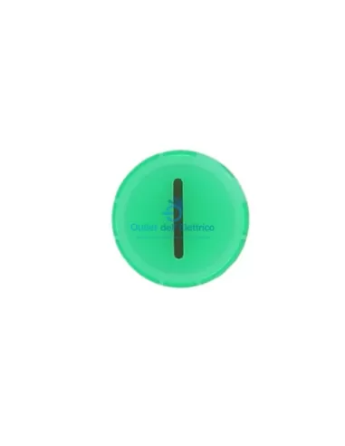 Eaton M22-xdl-g-x1 green flat illuminated pushbutton cap