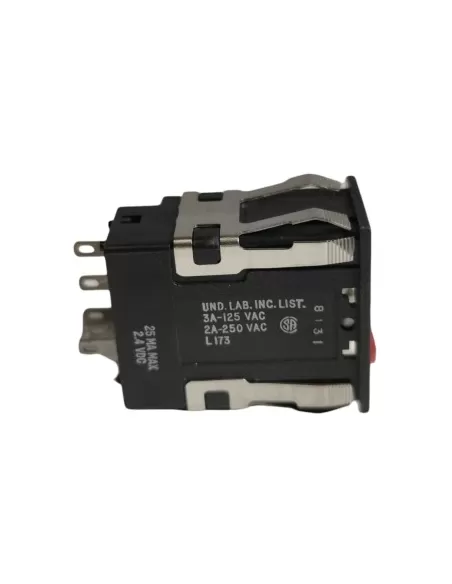 Honeywell aml26fbb2aa01rx red illuminated switch 3a 250vac without key cover (8131)