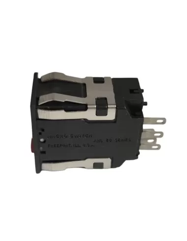 Honeywell aml26fbb2aa01rx red illuminated switch 3a 250vac without key cover (8131)