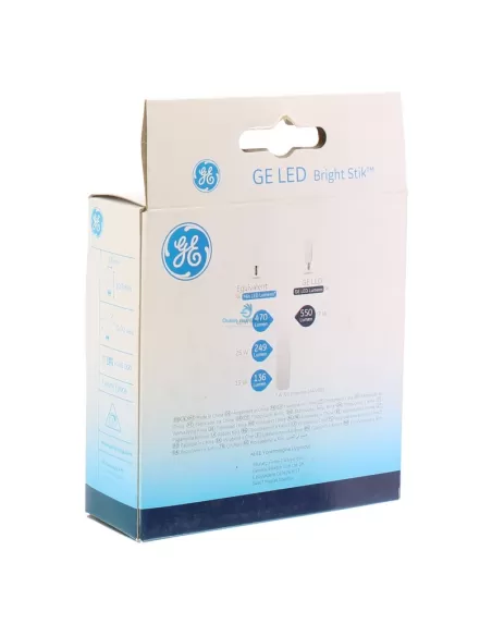 Ge Lighting 93047281 Led 7/stik/830/100-240/e14/f tubular LED lamp e14 7w 3000°k (box 3 pcs)
