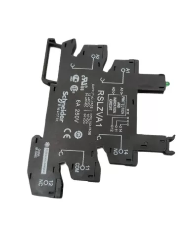 Schneider rslzva1 base with screw 12-24ac//dc