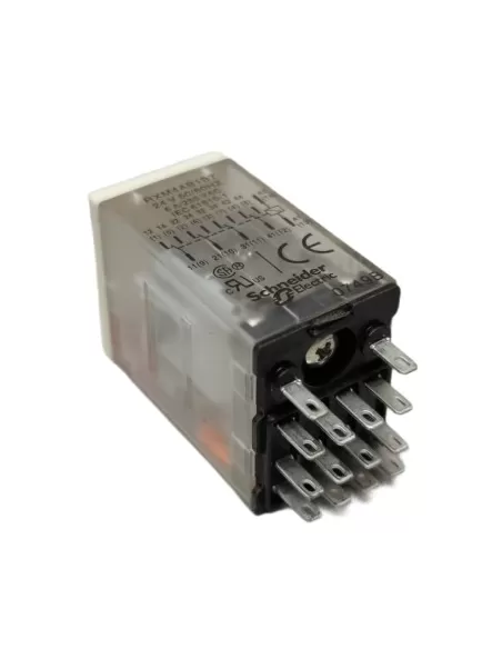 Schneider rxm4ab1b7tq rel  miniatura 4 co 24 v ac
