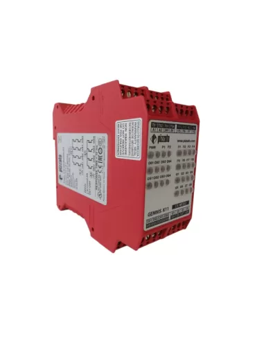Pizzato cs mf202m0-p3 pre-programmed multifunction module, up to sil 3 pl and category 4