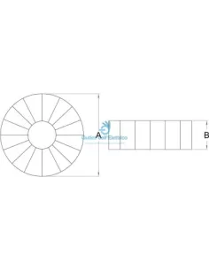 Zin0663 toroid pri 230v sec 12v 201va 2