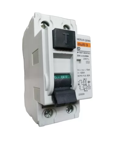 Merlin gerin 23009 interruttore differenziale puro 2p 25a 0,03 ac 2 mod