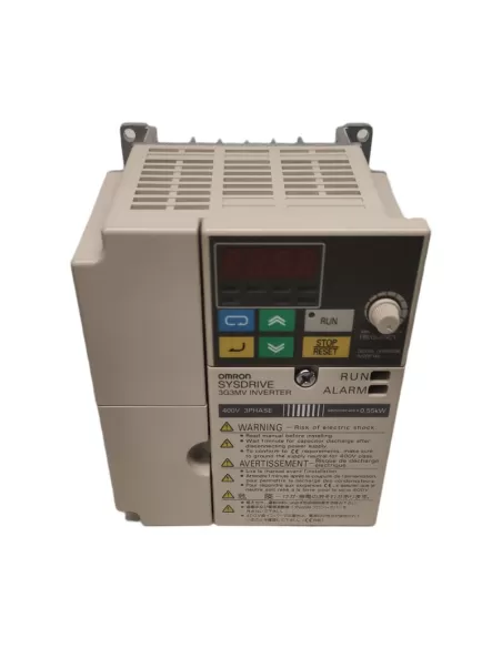 Omron inverter- 3g3mv 0,55 kw 1,8 a 380 v trifase  3g3mva4004gbr-14