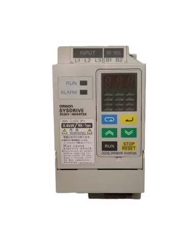 Omron 3g3eva2004macue inverter 0.4kw 240vac ip20 multifunction with modbus option