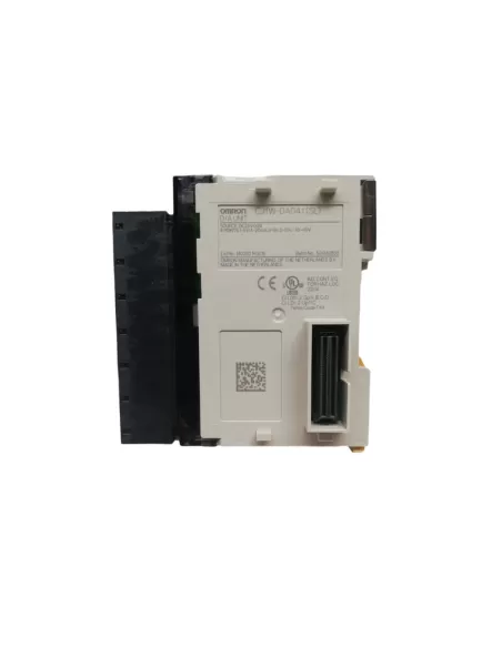 Omron cj1wda041sl-1720 plc- modulo 4ao v, i, a molla