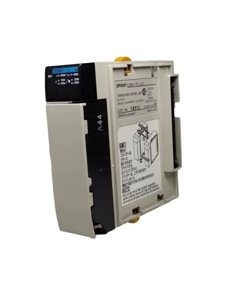 Omron cqm1tc001-135768 plc- reg temp 2 loop, in j, k, do npn