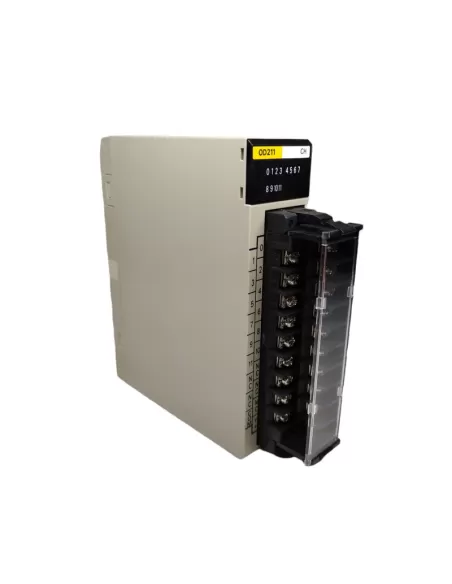 Omron c200hod211-15948 plc- modulo 12do tr npn, 0,3 a, 24v