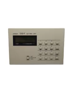 Omron s3d-p setting unit plc (programming panel)