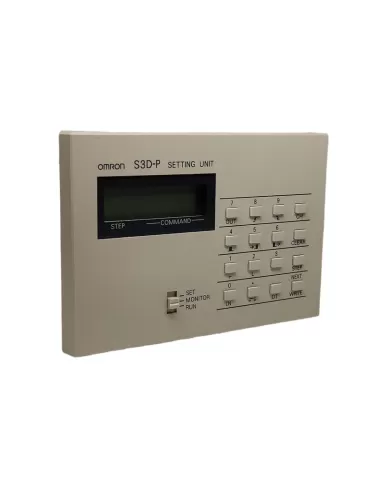 Omron s3d-p setting unit plc (pannello di programmazione)