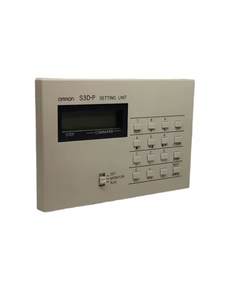 Omron s3d-p setting unit plc (pannello di programmazione)