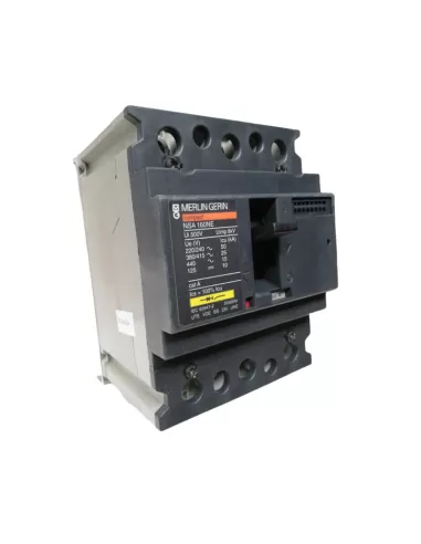 Merlin gerin 28282 nsa160ne interruttore automatico fisso ant 3p//3r tm100d