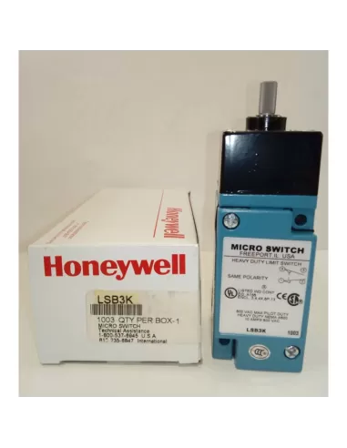 Honeywell lsb3k limit switch without actuator 10a 600v no//nc ul