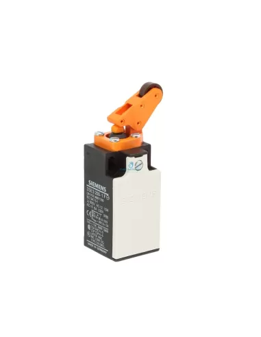 Siemens 3se32001f finecorsa in plastica 1na 1nc a leva con rotella