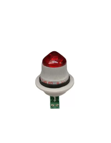Siren 38183 ldspl24da3 micro red flashing LED indicator 24vac//dc ip66