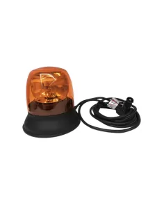 Code3 rotating flashing light with magnetic base 12/24v for cars and tractors