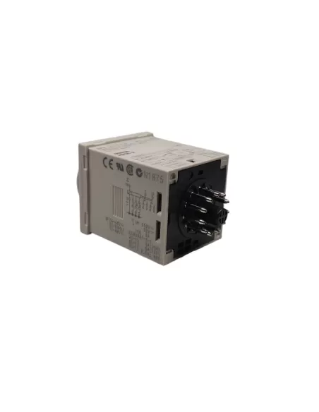 Omron h3bg-8ac110 timer 5//10//50//100s 110vac octal