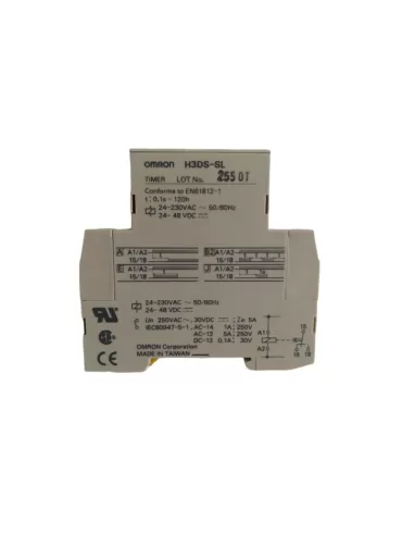 Omron h3dsslacdc-23778 timer analogico multifunzione e multitensione,1rit sca